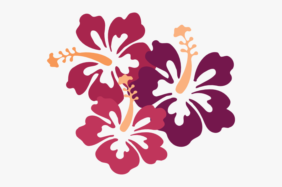 Hibiscus Svg Clip Arts - Blue And Green Flower Clipart, Transparent Clipart