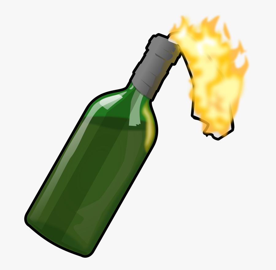 Molotov Cocktail Clipart, Transparent Clipart