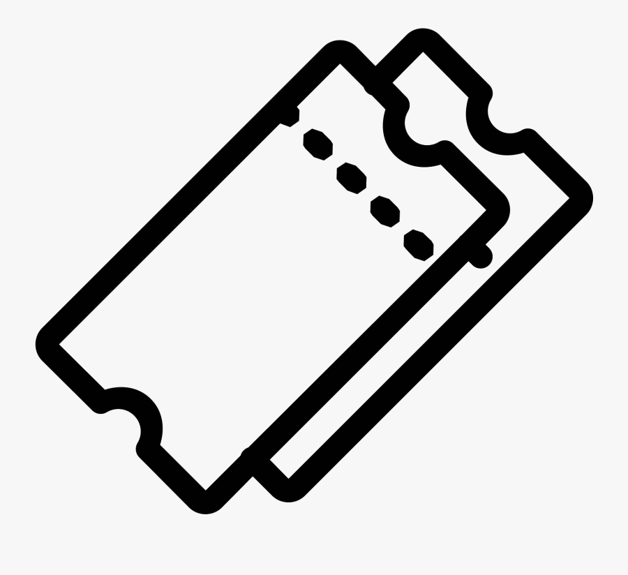Transparent Tickets Clipart - Ticket Icon Png, Transparent Clipart