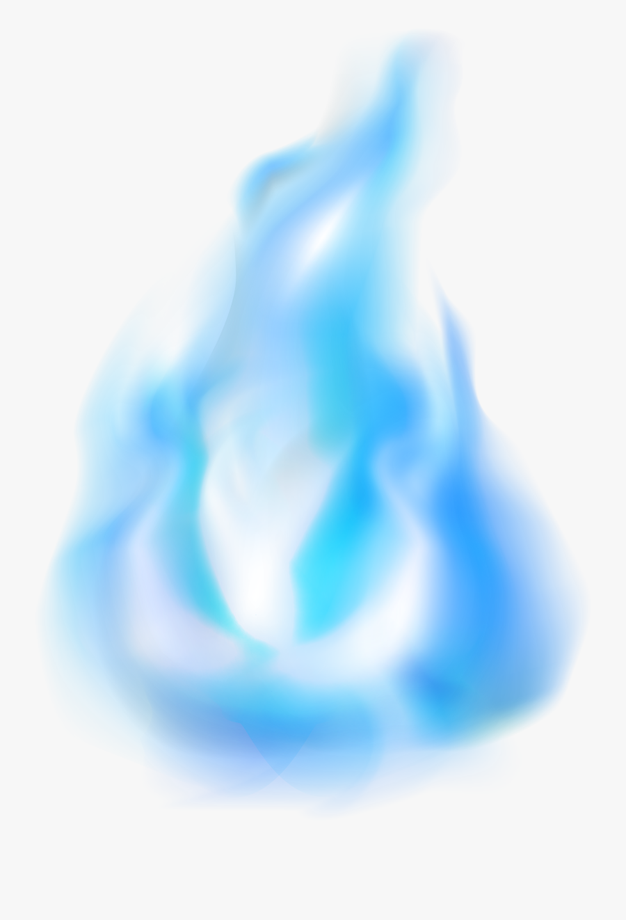 Fire Png Blue - Transparent Tiny Blue Flame, Transparent Clipart