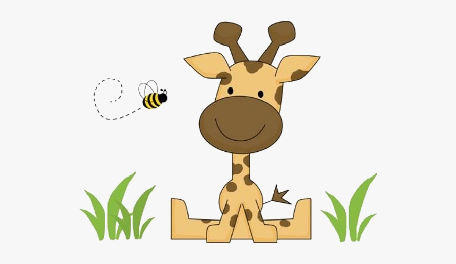 Baby Giraffe Clip Art Images Image - Safari Animal Baby Header, Transparent Clipart