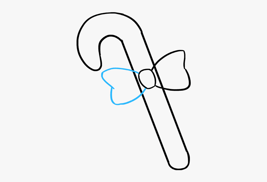 How To Draw Candy Cane, Transparent Clipart