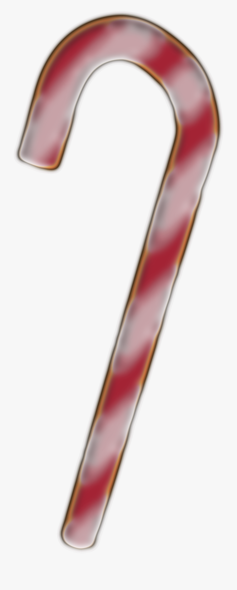 Candy Cane Clip Arts - عصا كرتوني, Transparent Clipart