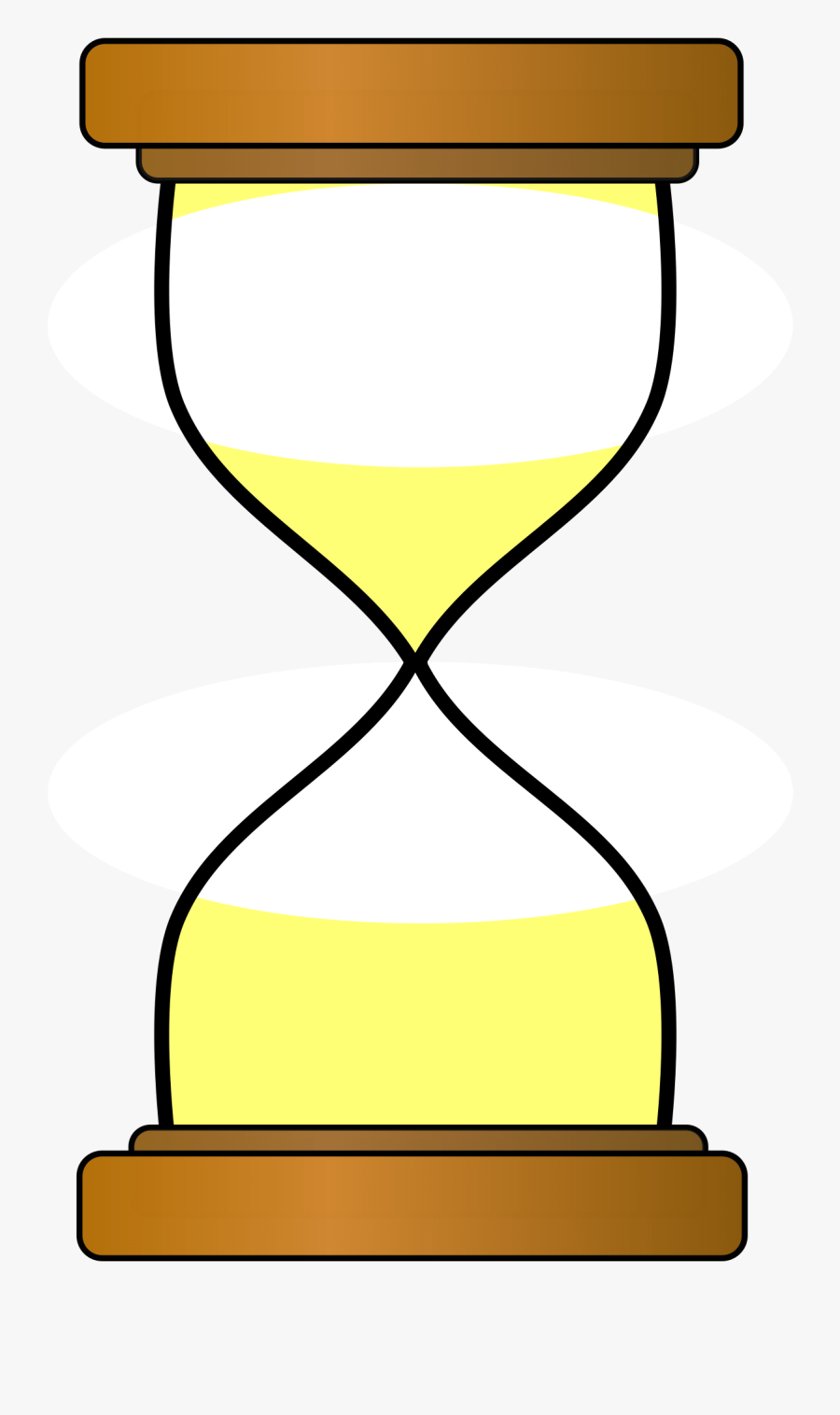 Transparent Hourglass Clipart - Sand Timer Clipart, Transparent Clipart
