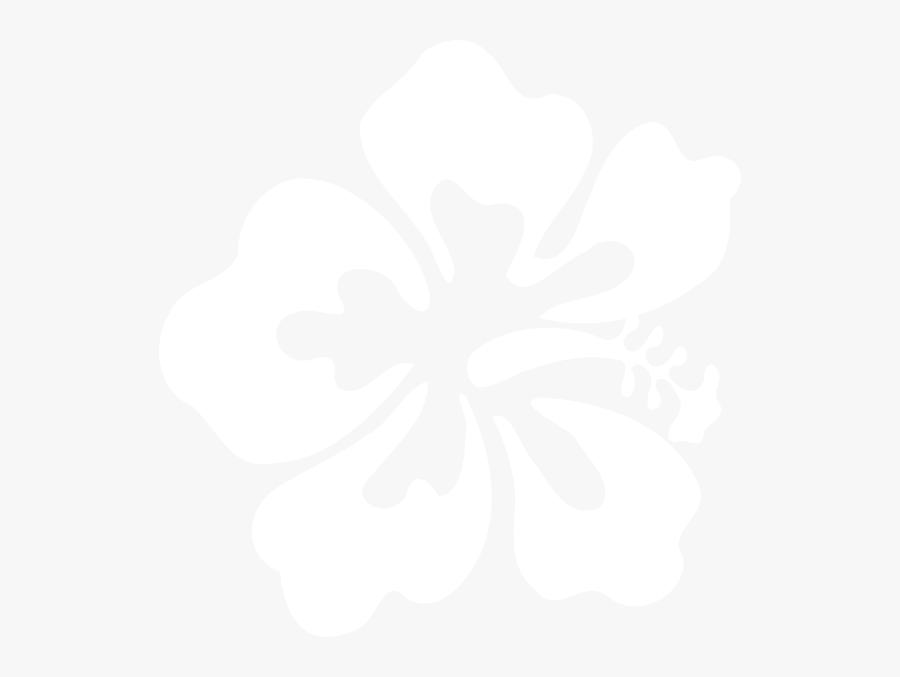 White Hibiscus Transparent, Transparent Clipart