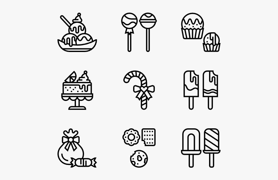 Sweet And Candy - Work Icon, Transparent Clipart