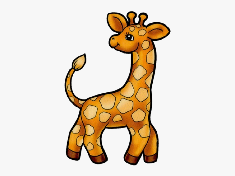 Baby Giraffe Pictures Images Clip Art - Imagenes De Animales En Animado, Transparent Clipart