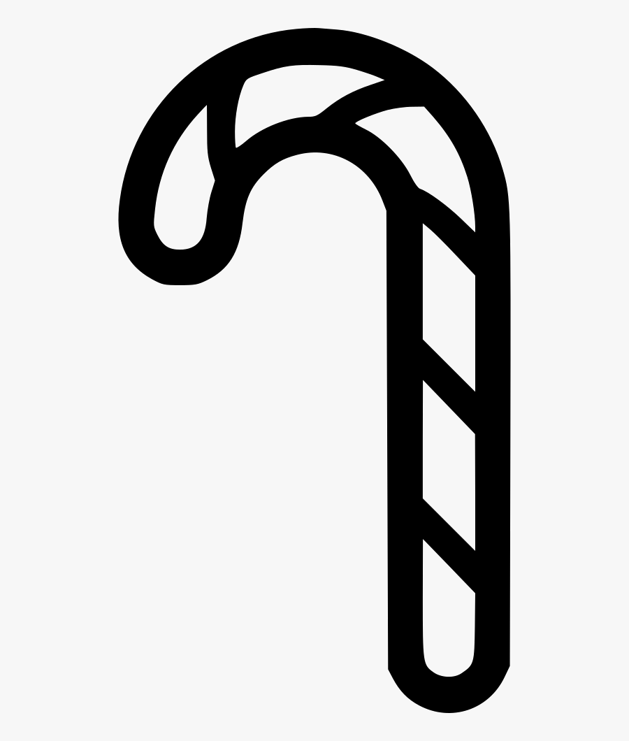 Candy Cane, Transparent Clipart