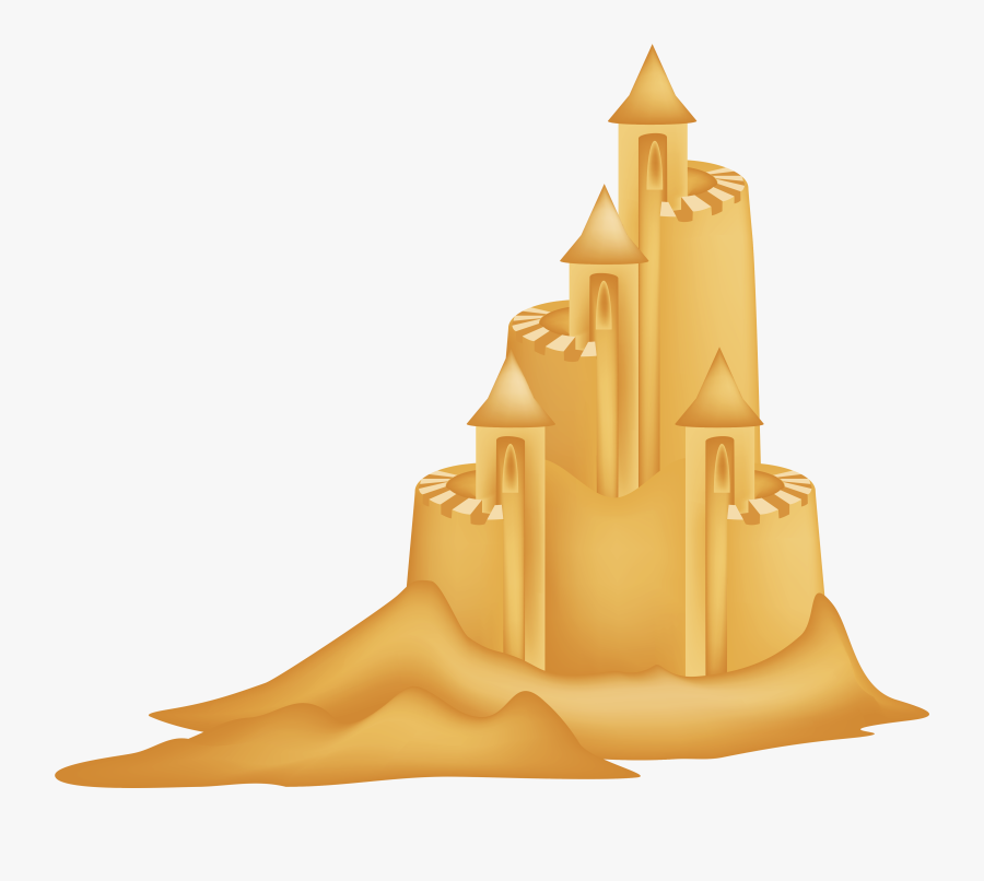 Free Sand Castle Clip Art - Sand Castle Png, Transparent Clipart