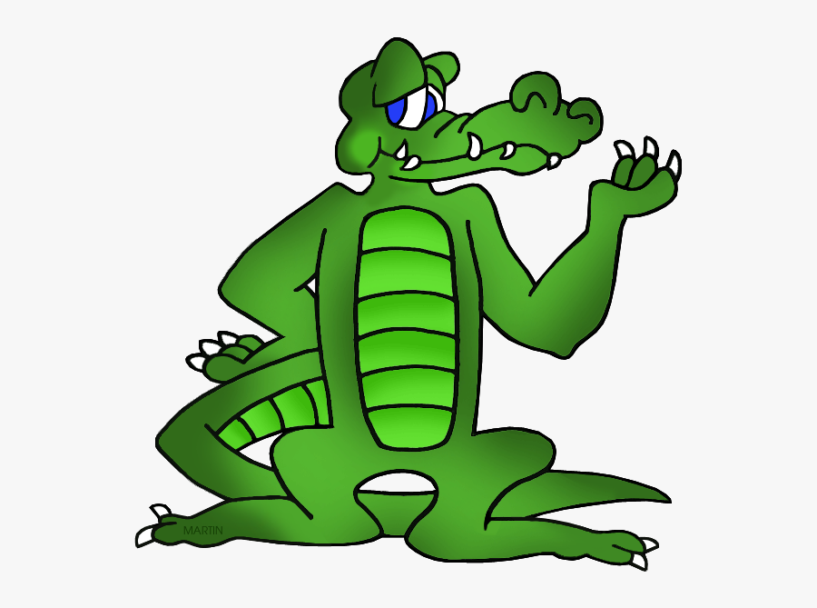 Florida State Reptile Alligator - Png Mardi Gras Alligator, Transparent Clipart