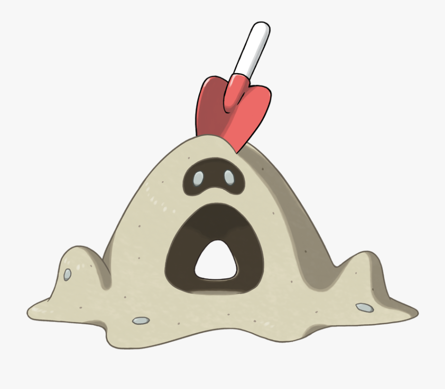 Sand Cliparts - Pokemon Sandygast, Transparent Clipart