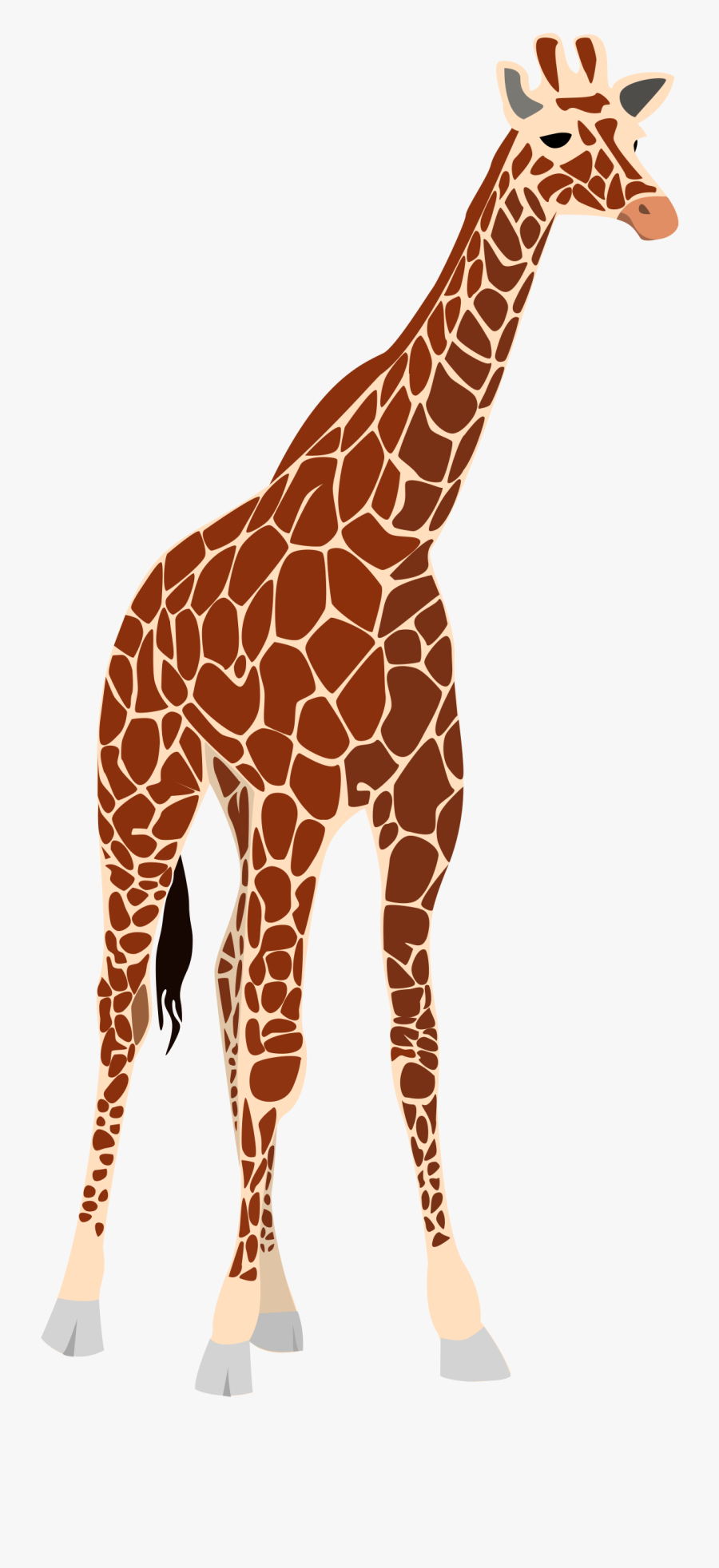 Clipart - Giraffe Free, Transparent Clipart