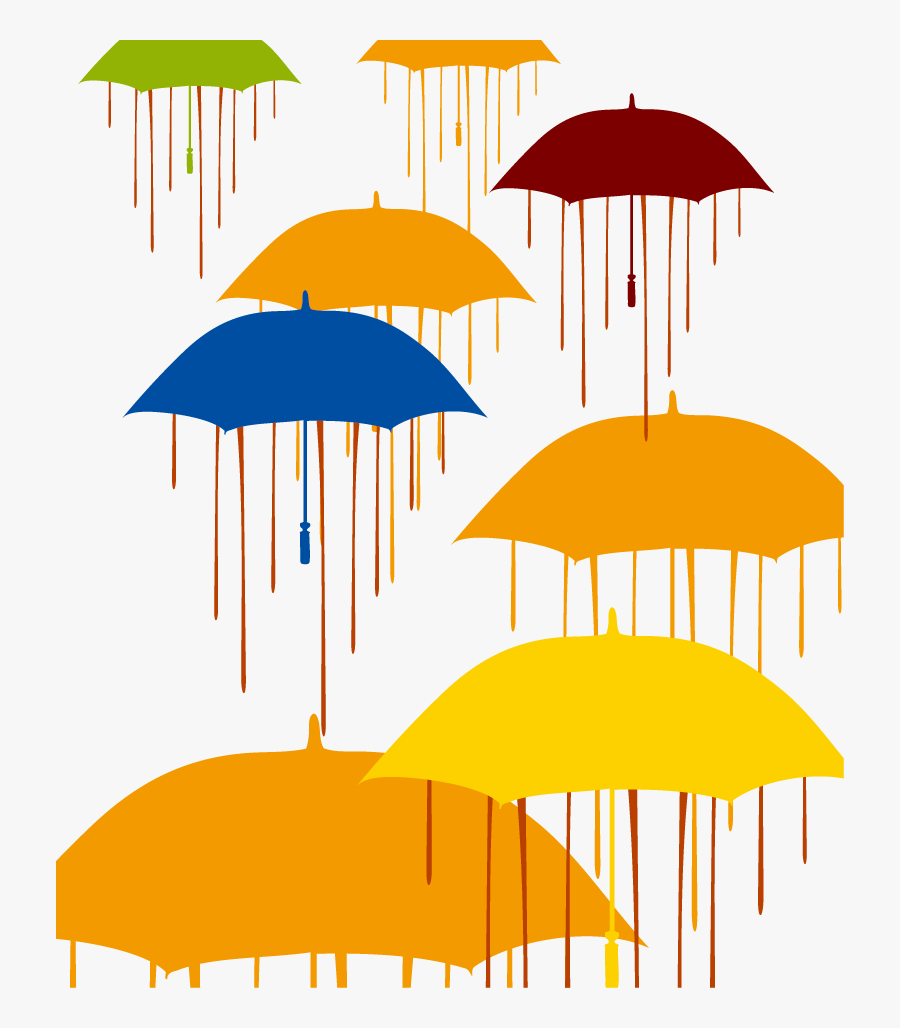 Transparent Umbrella Png - Rain Vector, Transparent Clipart