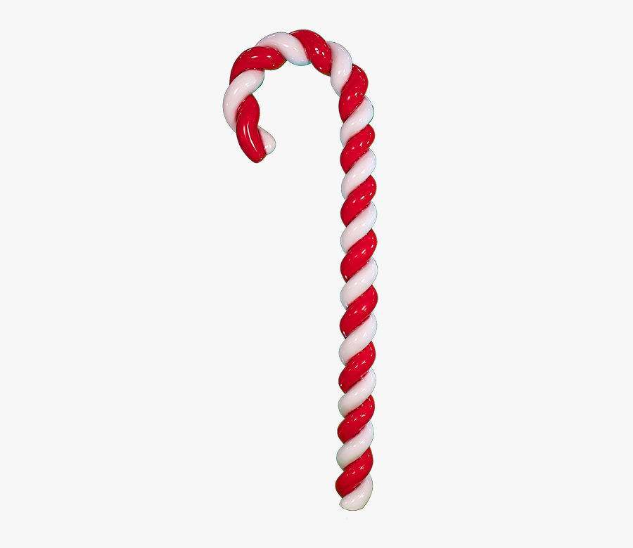 Clip Art Giant Fiberglass - Candy Cane, Transparent Clipart
