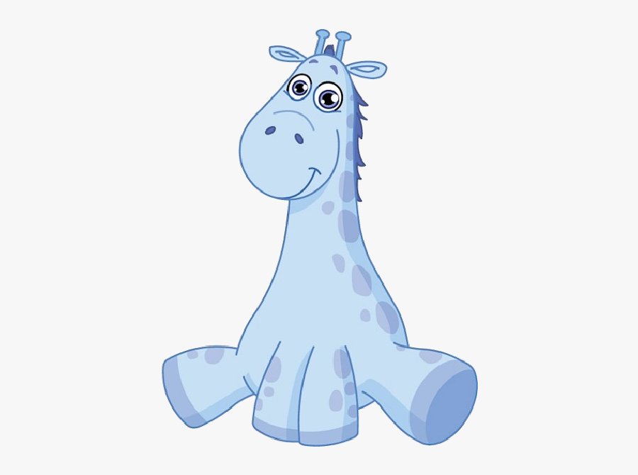 Download Blue Baby Giraffe Clip Art - Clipart Blue Baby Toys , Free ...