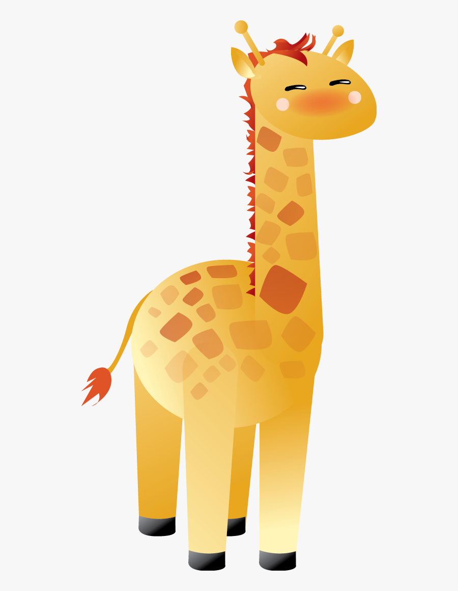 Free To Use Public Domain Giraffe Clip Art - سكرابز حيوانات كرتونية, Transparent Clipart