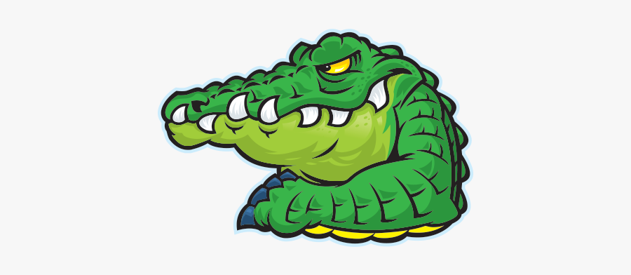 Art,fictional Crocodile,drawing - Alligator Png Head Cartoon, Transparent Clipart