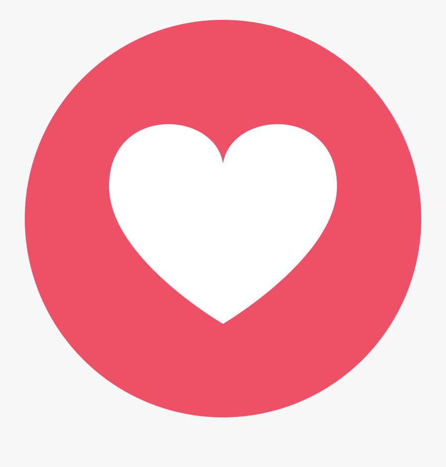 Facebook Circle Heart Love Png - Opera Browser, Transparent Clipart
