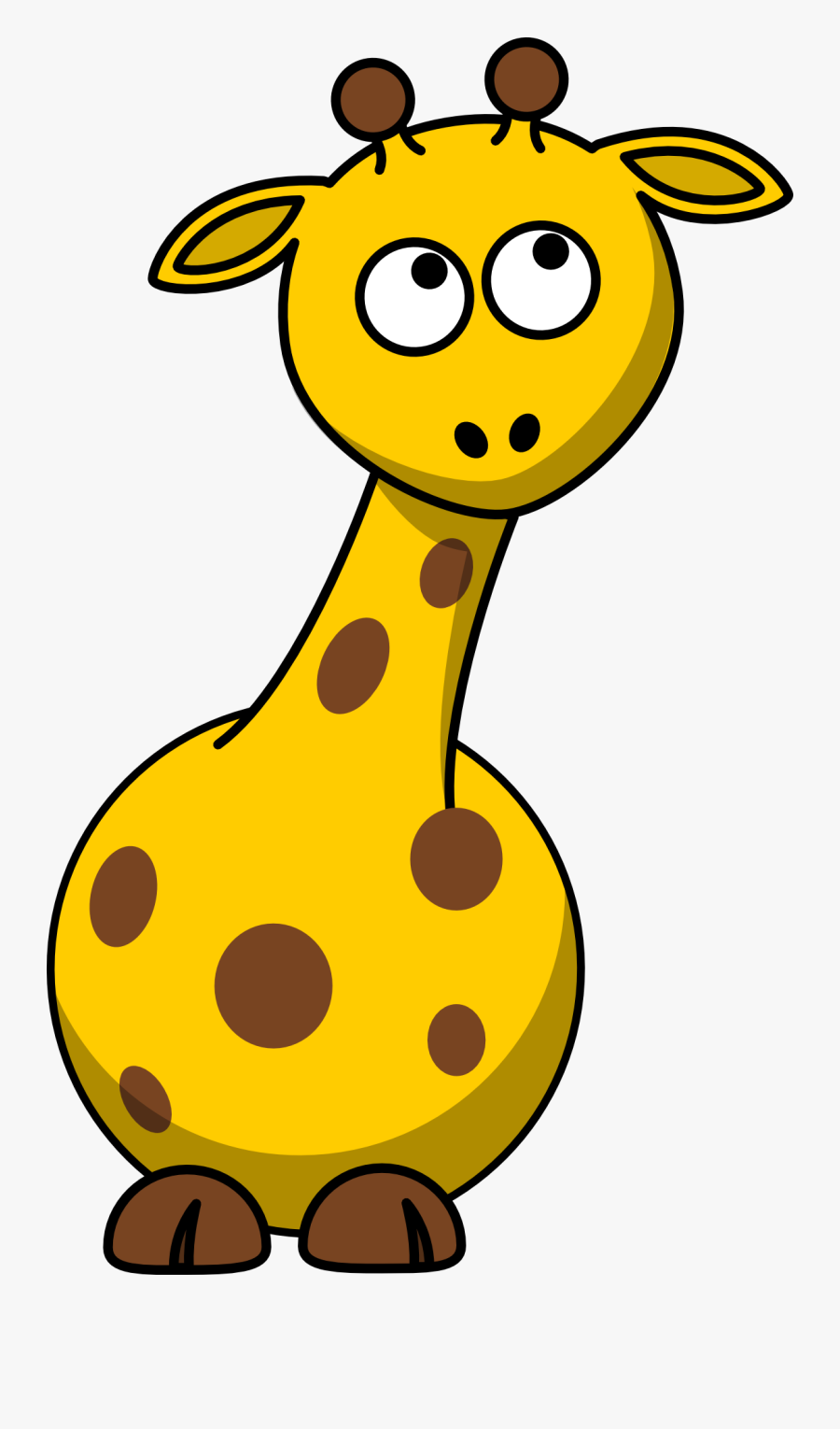 Clip Art Free Image On Pixabay - Cartoon Giraffe, Transparent Clipart
