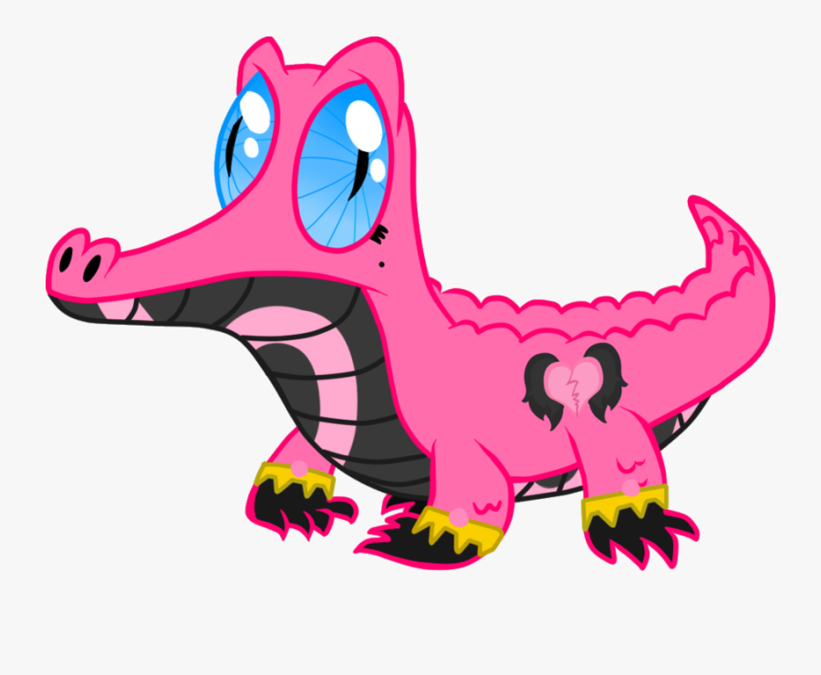 Alligator Heart Clipart - Cartoon, Transparent Clipart