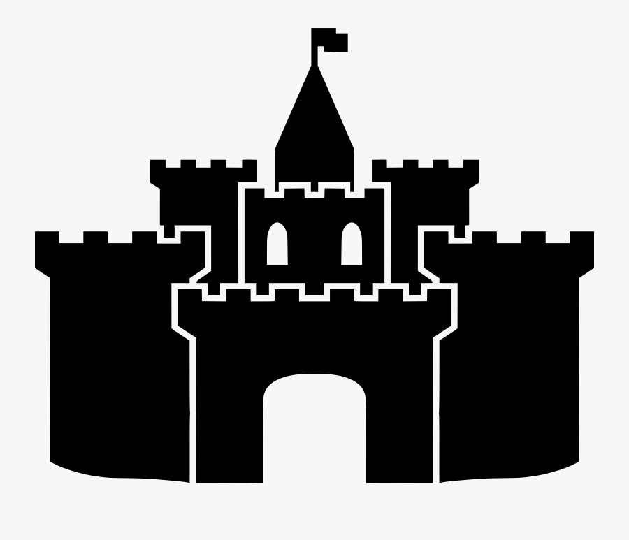 Clip Art Clipart Big Image Png - Silhouette Castle Clip Art, Transparent Clipart