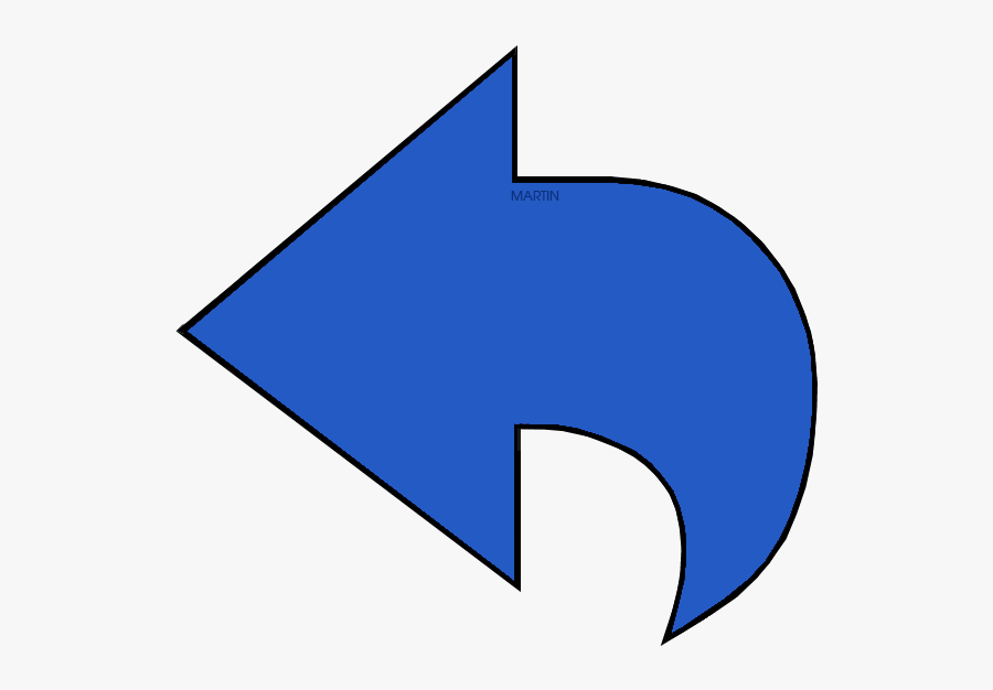 Blue Arrow, Transparent Clipart