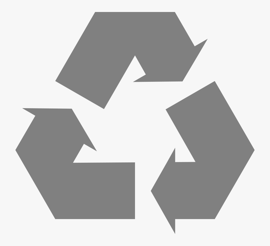 Free Vector Simple Recycle Icon Arrows Clip Art - Logo Reduce Reuse Recycle, Transparent Clipart