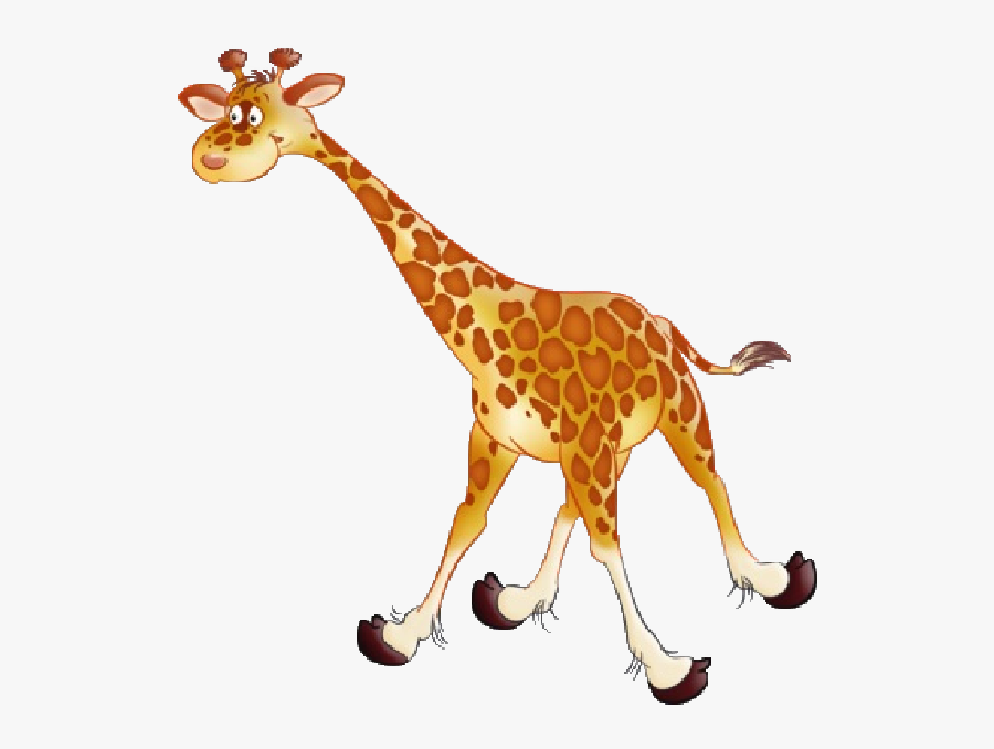 Giraffe Images Clipart - Fun Giraffe Animal Clipart, Transparent Clipart