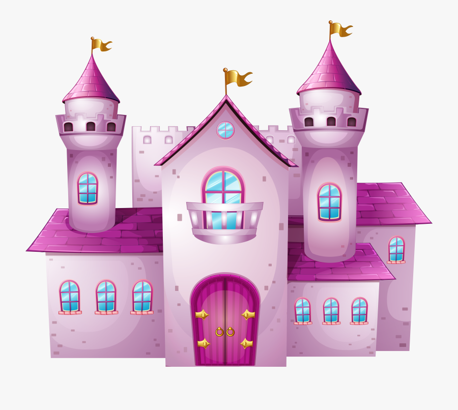 Transparent Castle Transparent Png - Pink Castle Clipart, Transparent Clipart