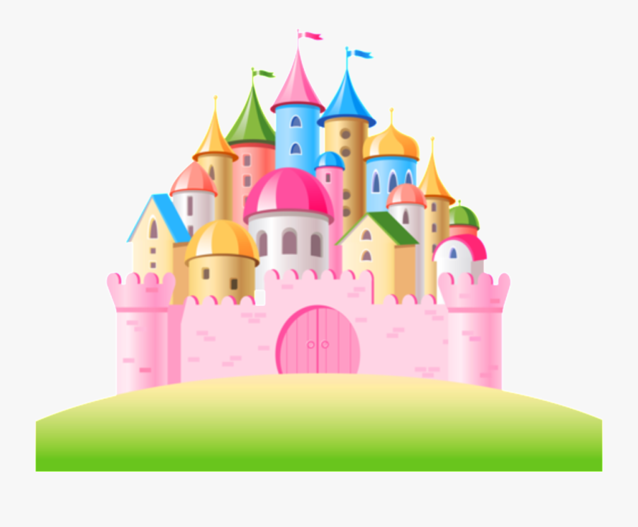 Castle,clip - Minnie Mouse Castle Background, Transparent Clipart