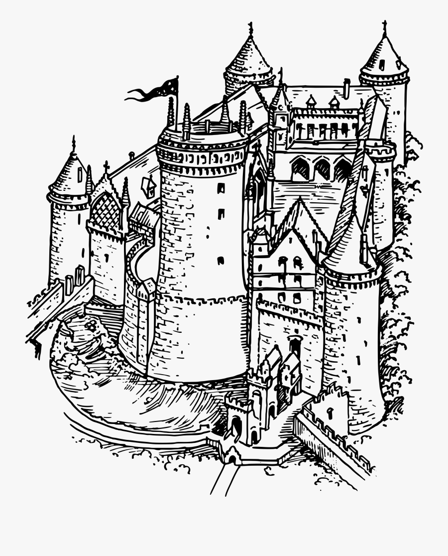 Castle - Leben Auf Der Burg Mittelalter, Transparent Clipart