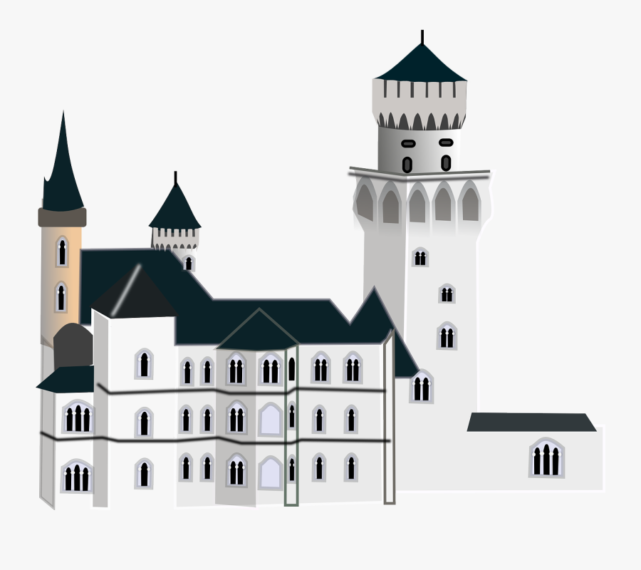 Castle Free Vector, Transparent Clipart