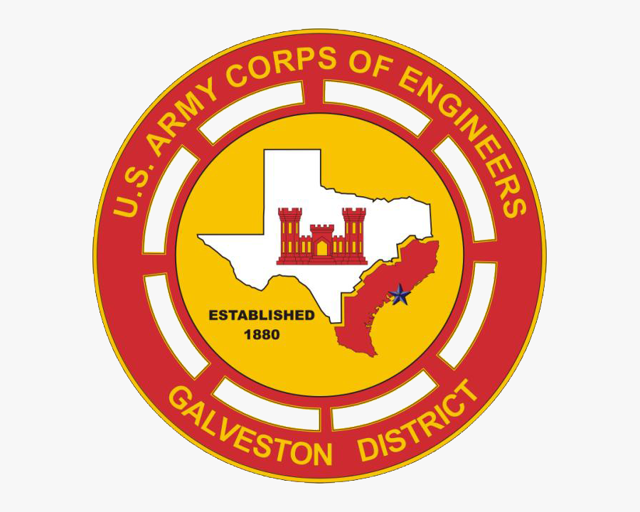 Engineer Castle Clip Art &ndash - Usace Galveston District Logo, Transparent Clipart