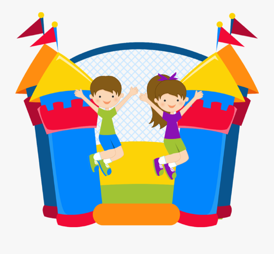 Bounce House Castle Clipart - Bouncy Castle Clipart Free, Transparent Clipart