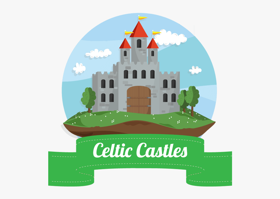 Transparent Celtics Clipart - Celtic Castle Art, Transparent Clipart