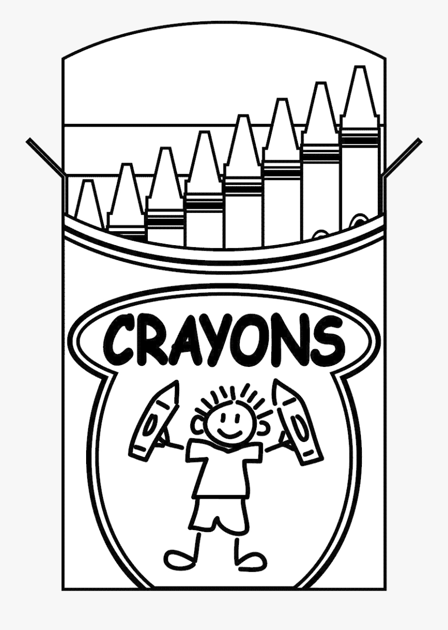 Gray Crayon Clipart Black And White Inspirational Clip - Crayons Clipart Black And White, Transparent Clipart