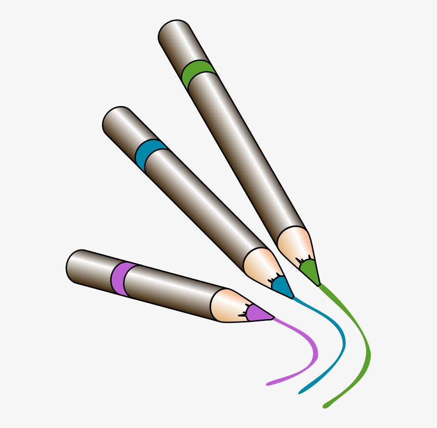 Crayons - Coloring Pencils Clipart Png, Transparent Clipart