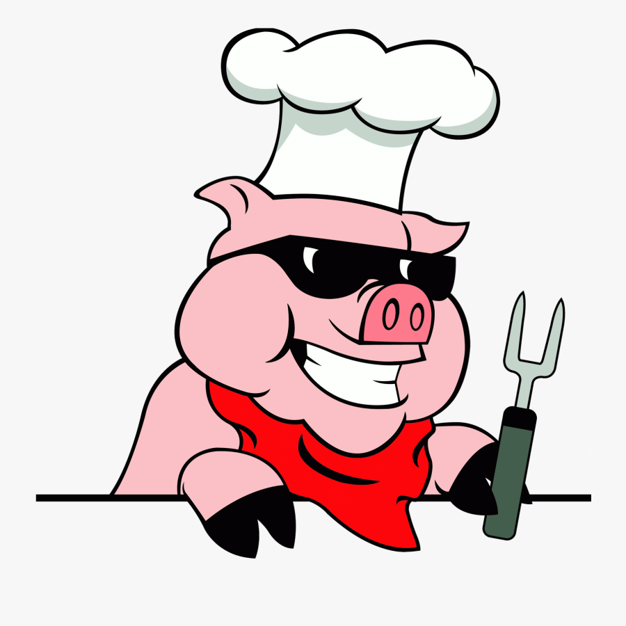 Texas Bbq Clip Art - Transparent Background Bbq Pig Clipart, Transparent Clipart