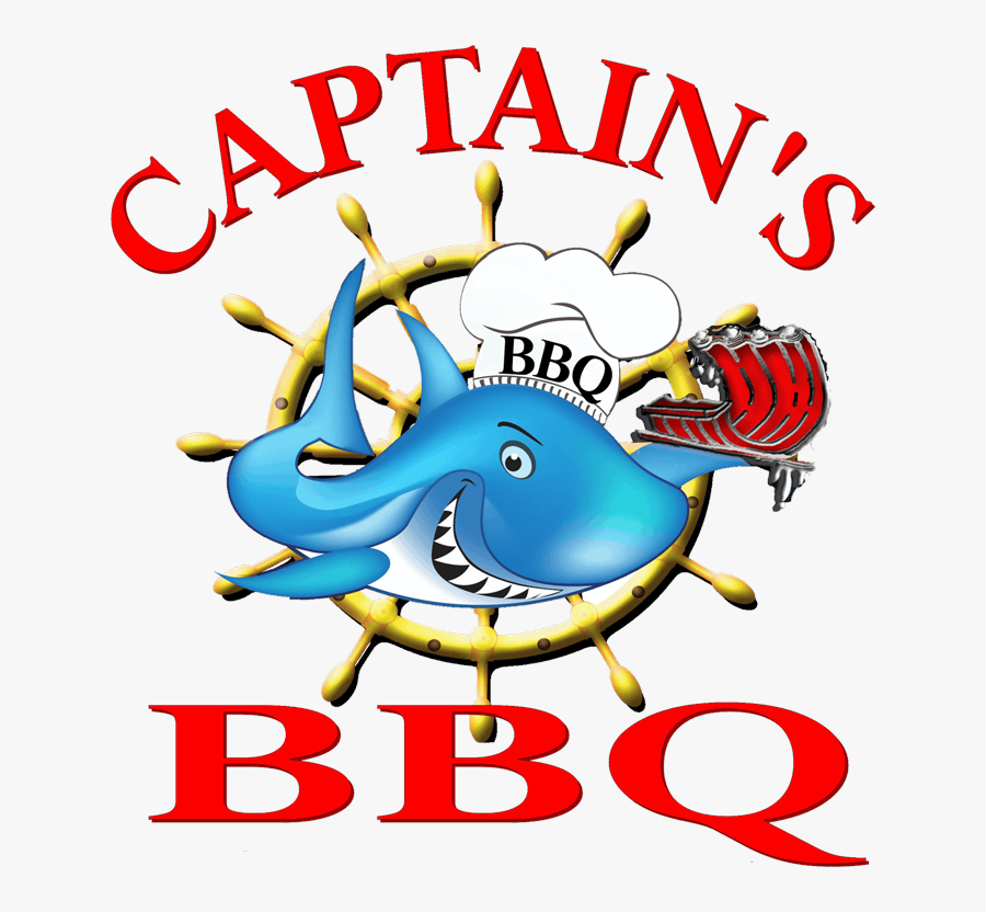 Clip Art Captain S - Captain's Bbq Logo, Transparent Clipart