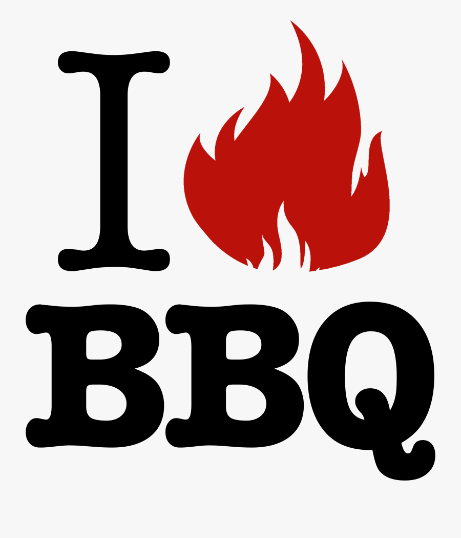 Fire Clipart Bbq - Love Bbq Png, Transparent Clipart