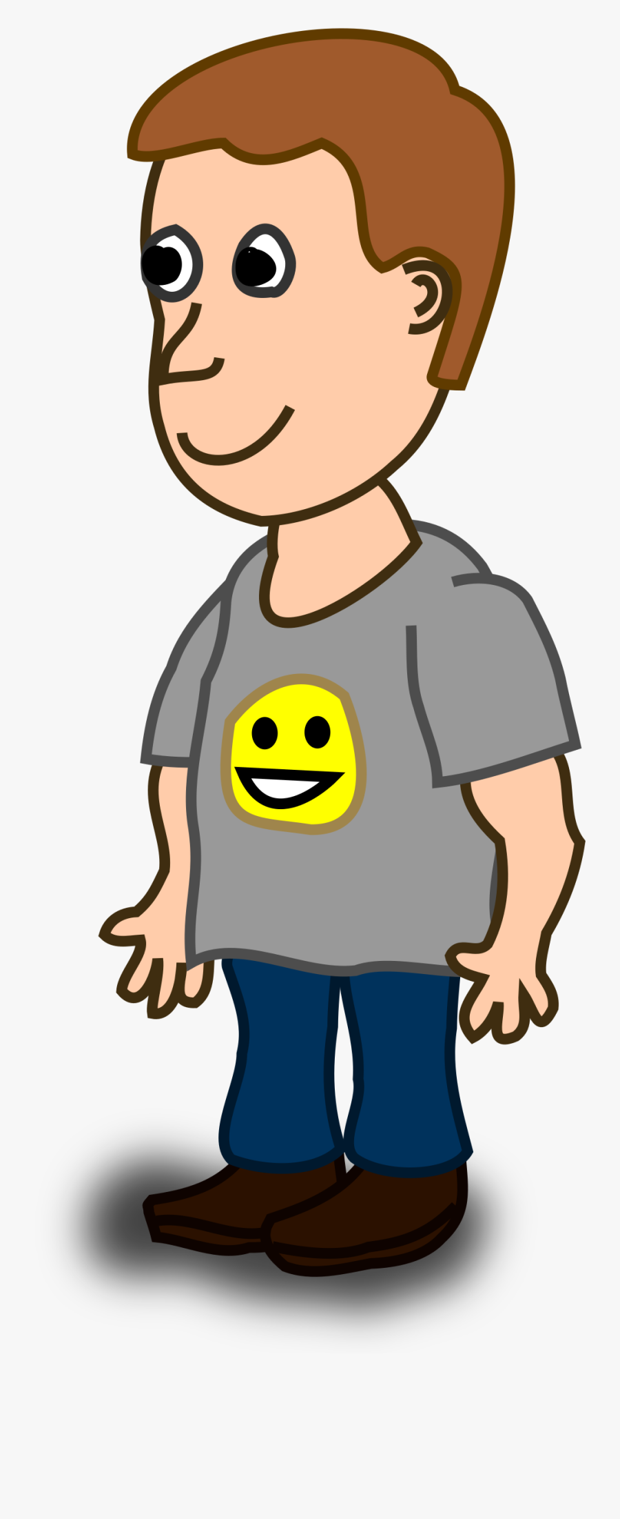 Comic Characters - Boy - Boy Comic Characters, Transparent Clipart