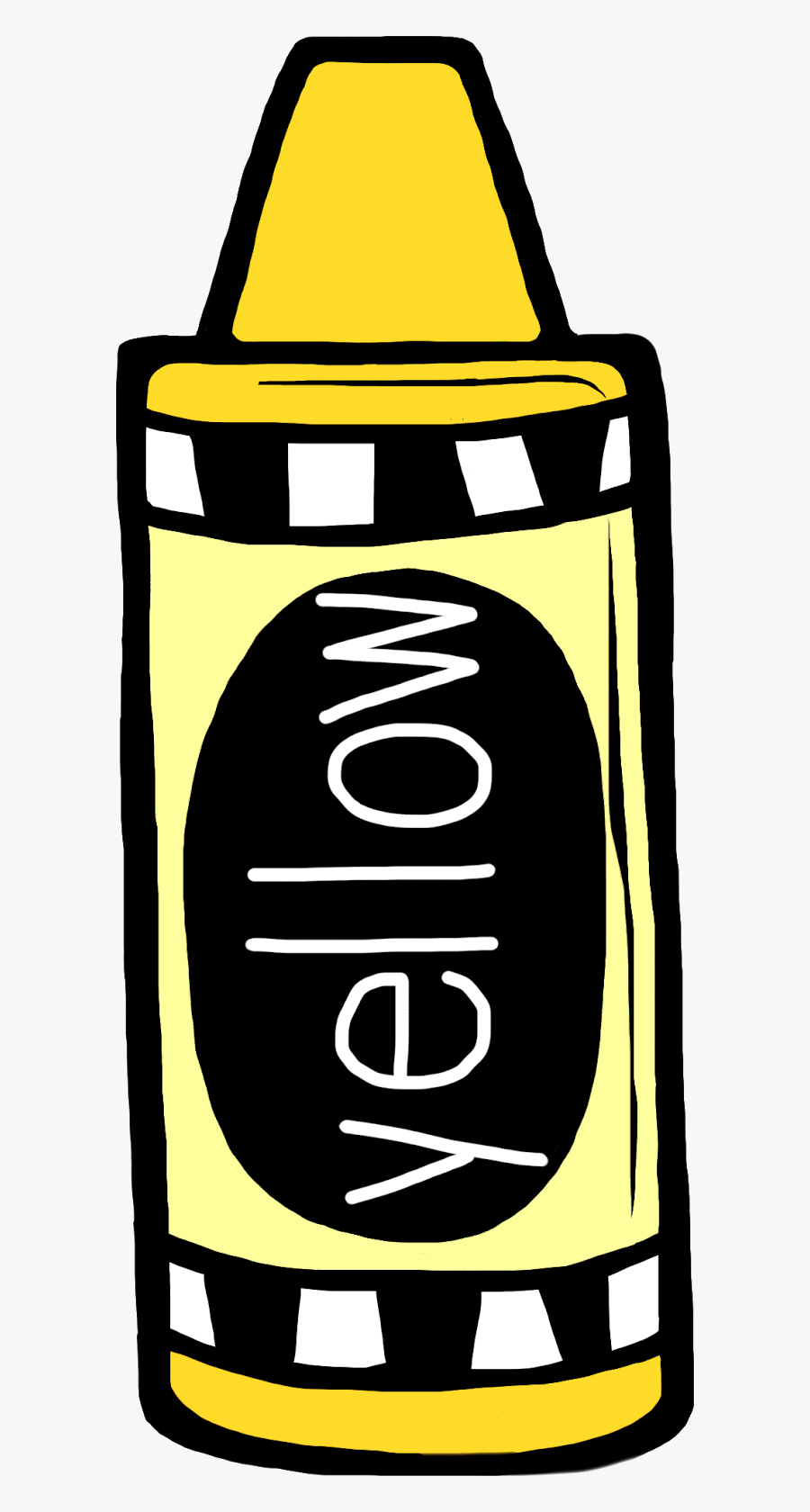 Banner Freeuse Stock Yellow Crayon Clipart - Color Crayon Clipart, Transparent Clipart
