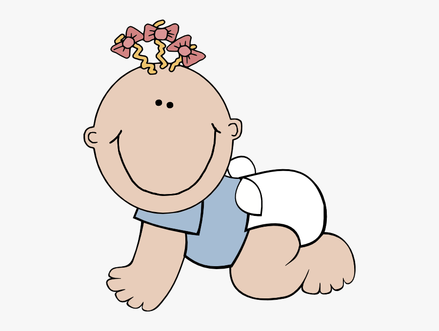 Baby Girl Clip Art, Transparent Clipart