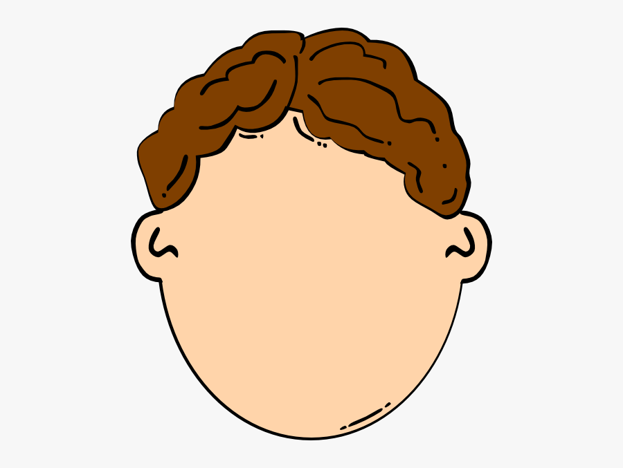 Megastar - Clipart - Brown Hair Man Clipart, Transparent Clipart