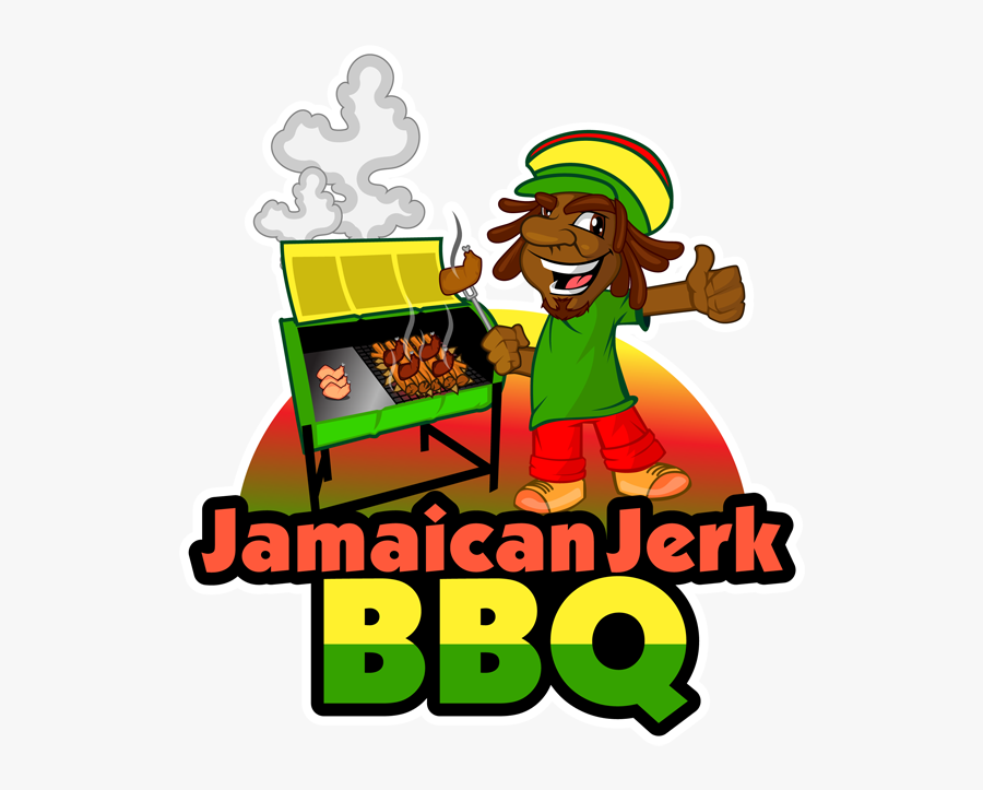 Thanksgiving Clipart Bbq - Jamaica Jerk Chicken Cartoon, Transparent Clipart