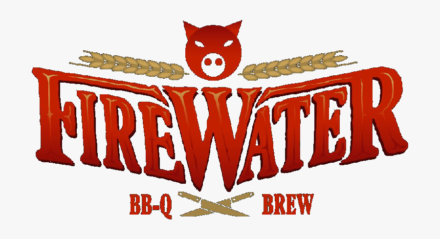 Firewater Bbq Logo, Transparent Clipart