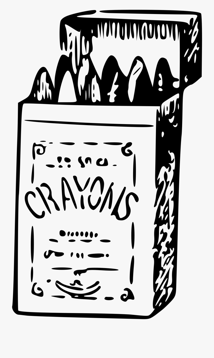 Crayons Clip Arts - Sketch Crayons, Transparent Clipart