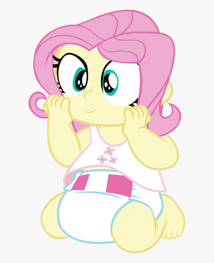 Diaper Baby Girl Transparent Png Clipart Free Download - Equestria Girl Young Rainbow Dash, Transparent Clipart