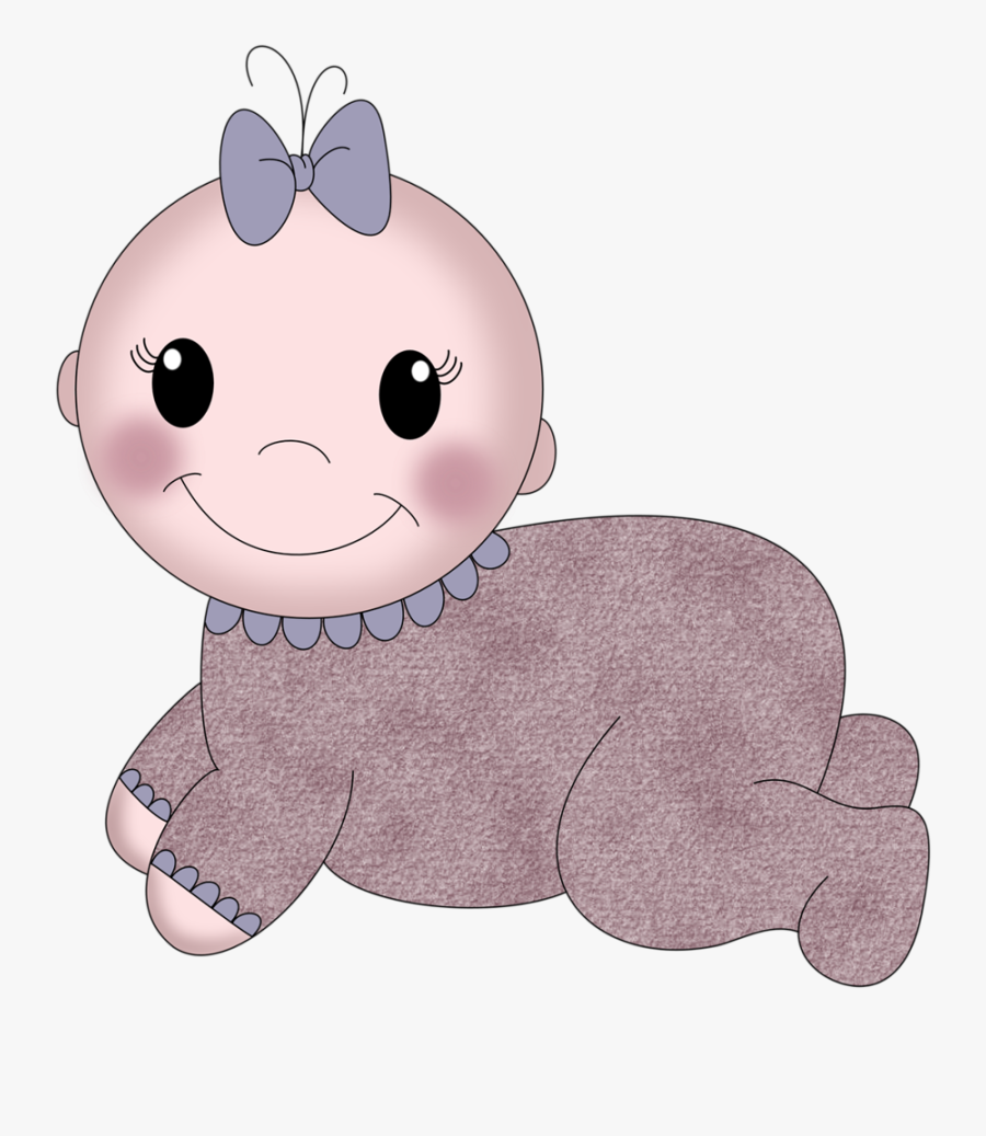 Pps Baby Girl Crawling Png Babies Cards Ⓒ - Bebé Niña Gif, Transparent Clipart