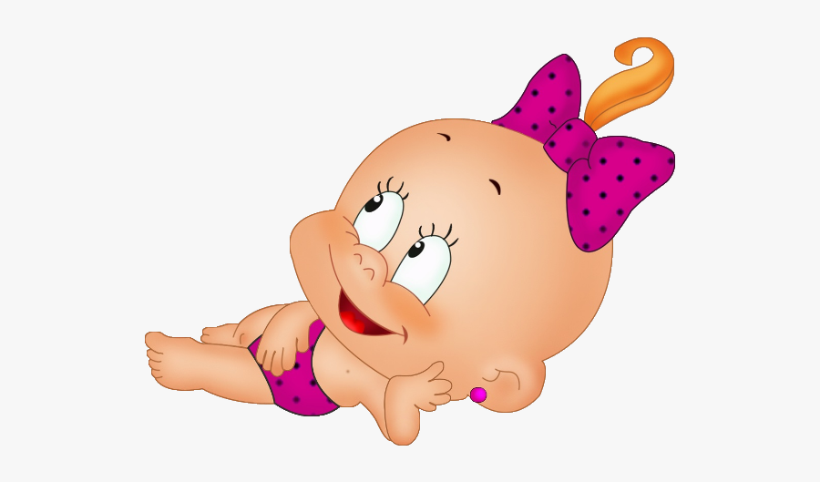 Clip Art Baby Girl - Cartoon Cute Funny Baby, Transparent Clipart